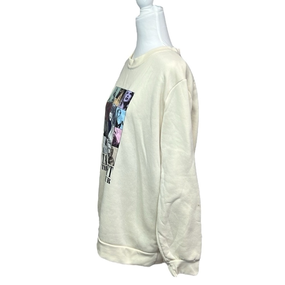 Taylor Swift The Eras Tour Cream Sweatshirt - Picture 2 of 3